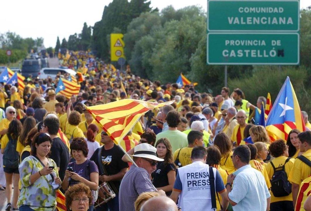 Extensión de la "Vía Catalana" en la provincia de Castellón.
