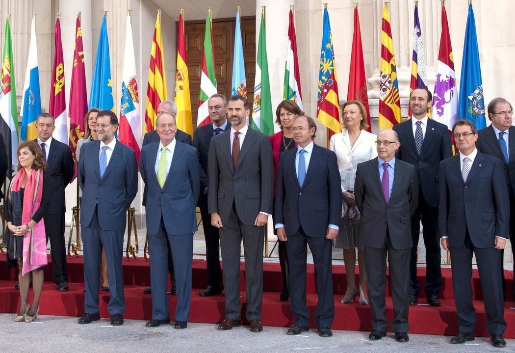 Conferencia de Presidentes Autonómicos con Mariano Rajoy.