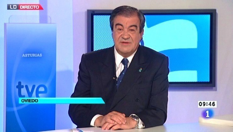 El presidente de Foro Asturias, Francisco Álvarez Cascos, en TVE.