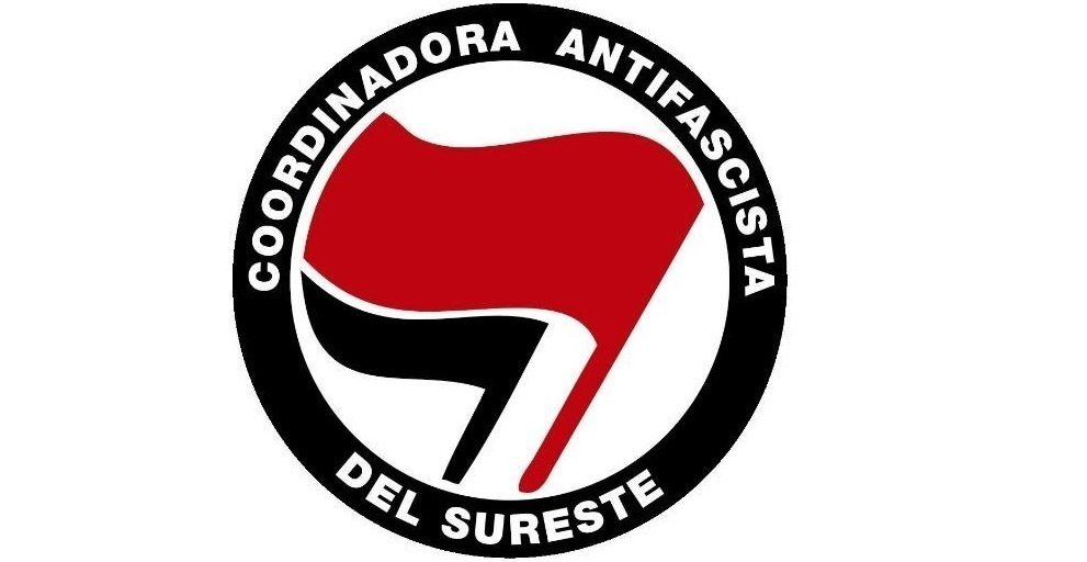 Logo de la Coordinadora Antifascista del Sureste, en Murcia.