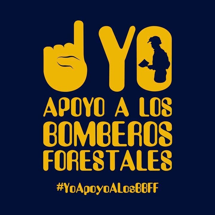 Campaña 'Yo apoyo bomberos forestales'