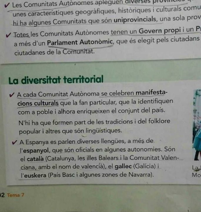 Otro libro de texto denunciado ante la Inspección de Educación de la Comunidad Valenciana.