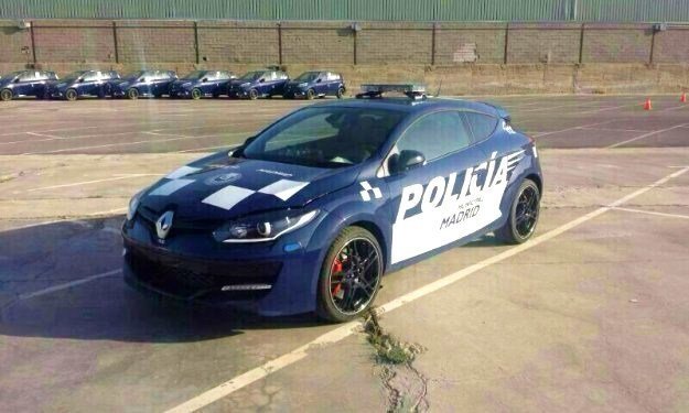 Renault Megane RS para la Policía Municipal de Madrid.