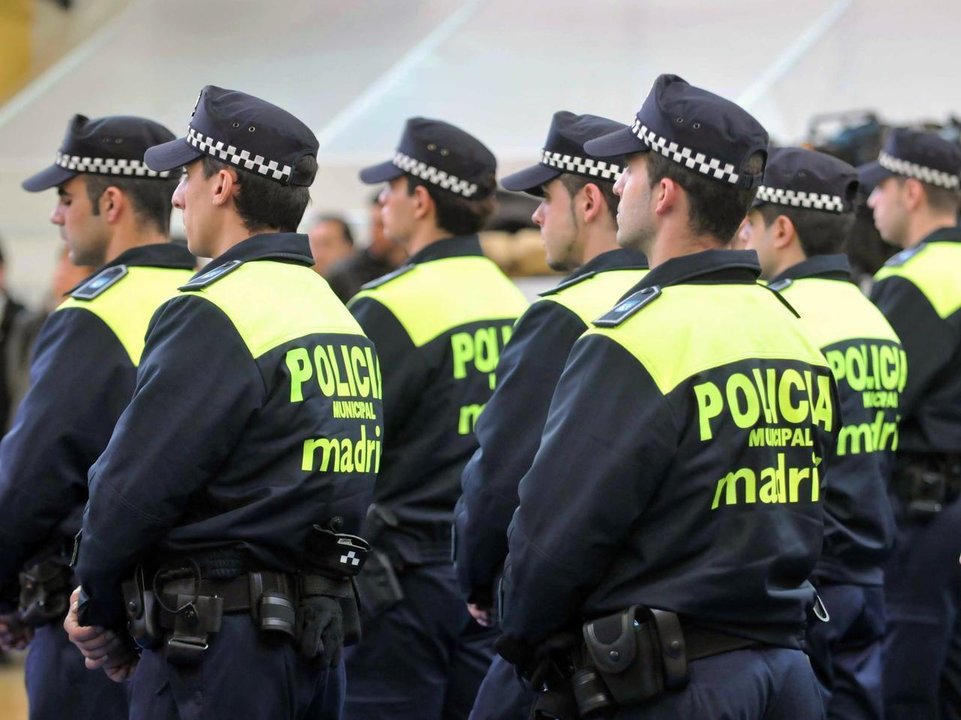Agentes de la Policía Municipal de Madrid.