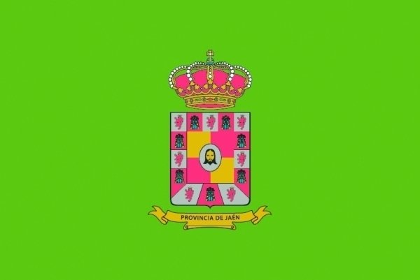 Nueva bandera de la provincia de Jaén aprobada por la Diputación.
