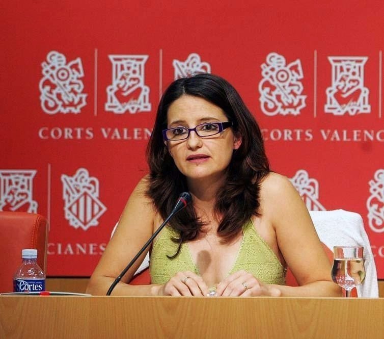 Mónica Oltra, candidata de Compromís a la presidencia de la Generalitat Valenciana.