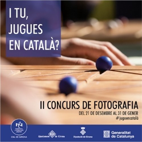 Concurso de fotografía sobre el juego en catalán.