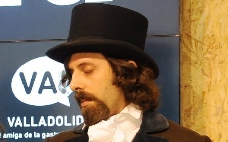 El actor que interpreta a José Zorrilla.