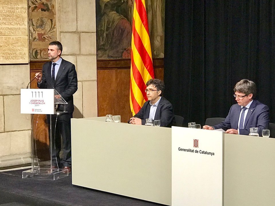 Santiago Vila, consejero de Cultura de la Generalitat de Cataluña.