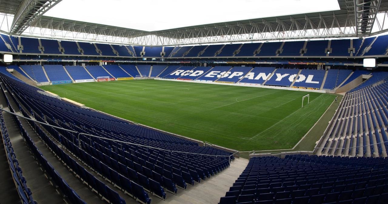 Estadio de Cornellá-El Prat del RCD Espanyol.