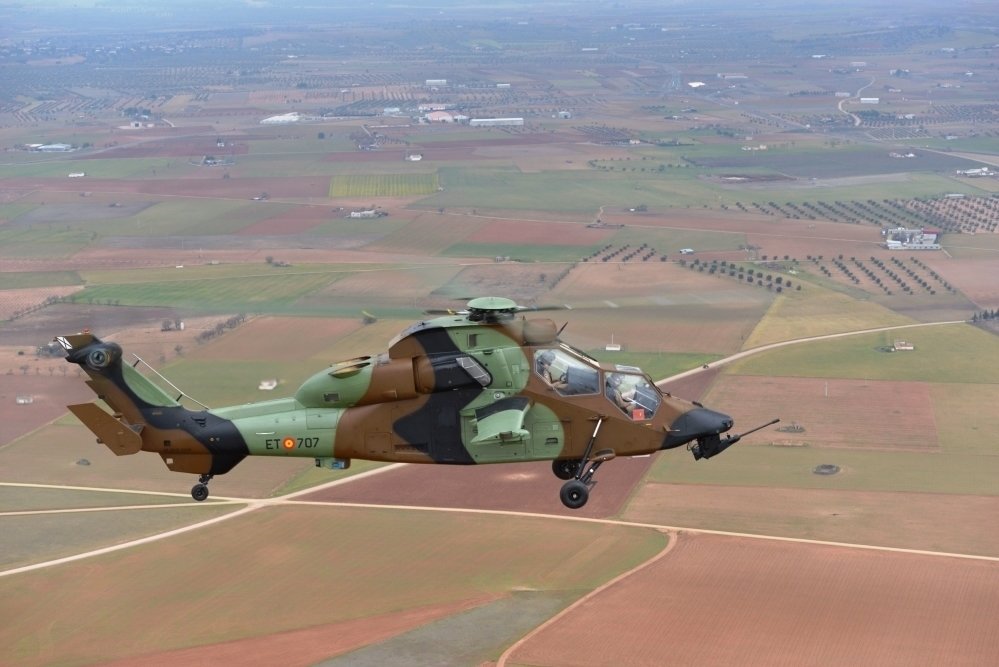 Helicóptero Tigre del Ejército de Tierra.