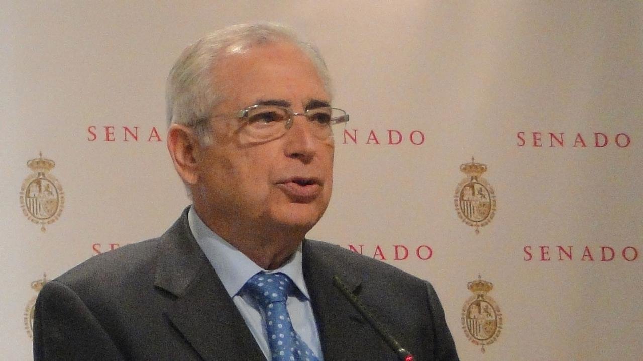 Juan José Imbroda, en el Senado.