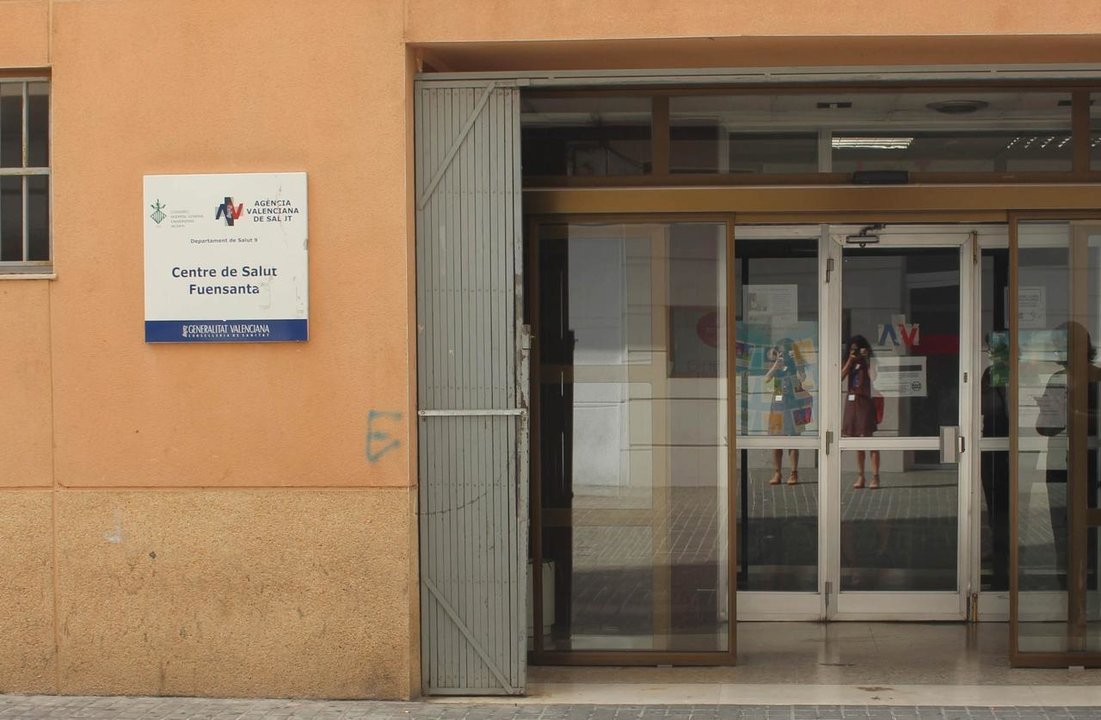 Centro de salud en la ciudad de Valencia.