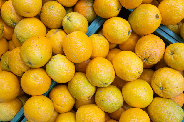 Cosecha de naranjas